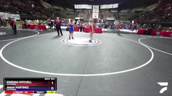 185 lbs Quarterfinal - Gwenna Mitchell, California vs Aniah Martinez, California