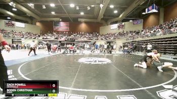 Quarterfinal - Boden Christman, Emery vs Zach Powell, Grantsville