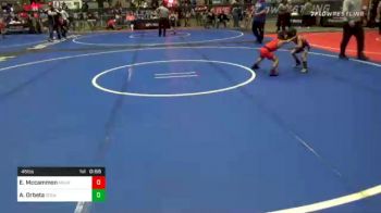 46 lbs Prelims - Emmett Mccammon, Maurer Coughlin WC vs Aiden Orbeta, Socal Grappling Club