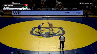 184 lbs AJ Heeg, Northern Colorado vs Gage Musser, Air Force