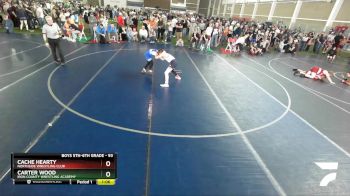 93 lbs Cons. Round 2 - Cache Hearty, Northside Wrestling Club vs Carter Wood, Iron County Wrestling Academy