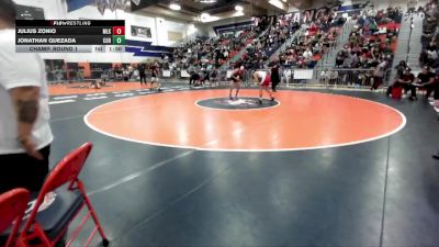 106 lbs Champ. Round 1 - Jonathan Quezada, Corona vs Julius Zonio, ML King