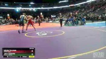 215-2A Champ. Round 1 - Jett Godwin, Platte Canyon vs Kevin Tillman, Rocky Ford