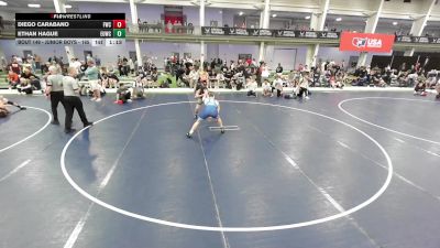 Junior Boys - 165 lbs Champ. Round 1 - Diego Carabano, Fishers Wrestling Club vs Ethan Hague, Eastside United Wrestling Club