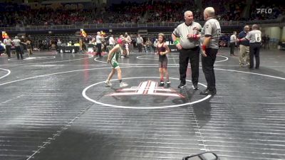 63 lbs Round Of 32 - Lillian Huya, Saegertown vs Maevan Sola, Boyertown