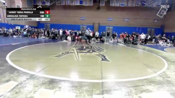 190lbs 3rd Place Match - Annalisa Tapasa, Timberline (Girls) vs Avery Vega Padilla, Camas (Girls)