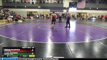 155 lbs Champ. Round 1 - Teegan Sulentich, Washington vs Clara Shogren, Southeast Polk
