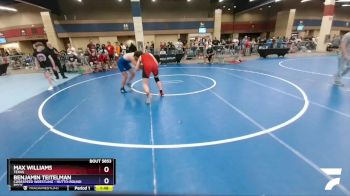 182 lbs Cons. Semi - Max Williams, Texas vs Benjamin Teitelman, Corespeed Wrestling - Hutto-Round Rock