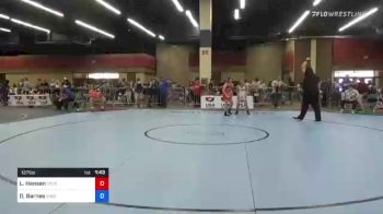 127 lbs Rr Rnd 1 - Lyla Hensen, Michigan vs Demi Barnes, King Select Wrestling