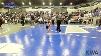 35 lbs Consi Of 4 - Colt Manuel, Newkirk Takedown Club vs Emsley Bogle, Noble Takedown Club