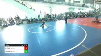 116 lbs Quarterfinal - Kaitlin Castro, Pounders WC vs Isabel Navarro, Shadow