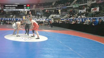 7A 215 lbs Cons. Semi - Tripp Raleigh, Huntsville vs Braxton Reaves, Hewitt-Trussville