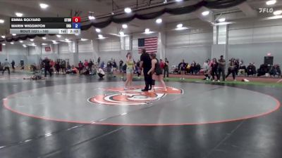 160 lbs Champ. Round 1 - Emma Bolyard, Georgetown vs Marin Wigginton, Unattached