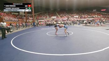 105 lbs Cons. Round 1 - Joee Perkins, St. George-Rock Creek HS vs Audrey Escalona, Scott Community HS