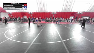 77 lbs Semifinal - Gabriel Garza, Mukwonago Wrestling Club vs Nicholas Friess, Ringers Wrestling Club