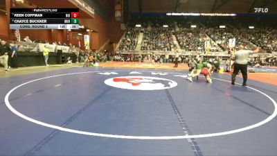 2A-150 lbs Cons. Round 3 - Keen Coffman, Niobrara County vs Chayce Buckner, Moorcroft