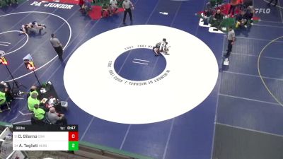 96 lbs Round Of 64 - Drew Gilarno, Commodore Perry vs Al Tagliati, Hershey