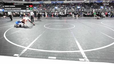 133 lbs Round Of 16 - Drew Corbin, Collierville High School vs Dawson Hawthorne, King Select