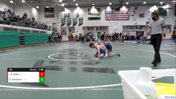 138 lbs Round 5 - Kacey Coak, Kokomo vs Caleb Johnson, Eastern Hancock