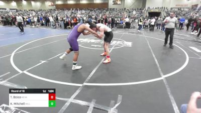 Round Of 16 - Travis Boisa, Nevada Elite vs Khage Mitchell, Willows Wrestling