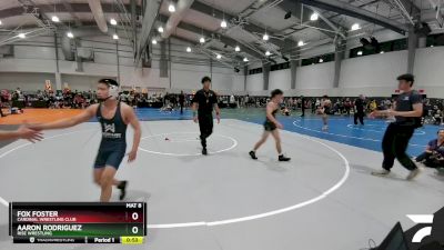 92 lbs 5th Place Match - Fox Foster, Cardinal Wrestling Club vs Aaron Rodriguez, Rise Wrestling