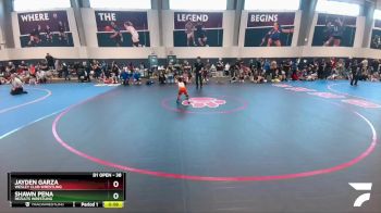 38 lbs Round 1 - Shawn Pena, ReZults Wrestling vs Jayden Garza, Wesley Club Wrestling