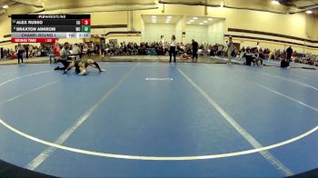 133 lbs Champ. Round 1 - Alex Russo, Cornerstone University vs Braxton Ankrom, Wilmington College