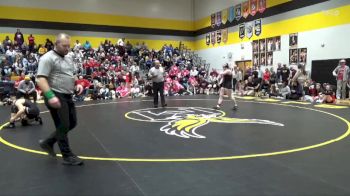 155 lbs 1st Place Match - Kaylee Kintzel, Mount Vernon vs Gisele Gross, West Branch