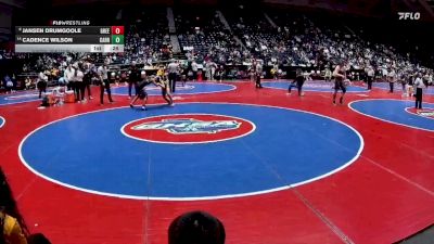 110 lbs Cons. Round 1 - Cadence Wilson, Carrollton vs Jansen Drumgoole, Greenbrier