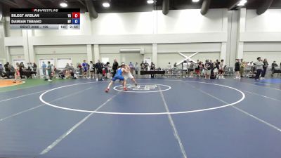 126 lbs Champ. Round 2 - Bilegt Arslan, VA vs Damian Tebano, NY