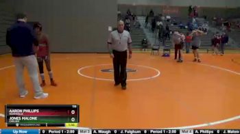 115 lbs Round 1 - Aaron Phillips, Huntsville vs Jones Malone, Chelsea