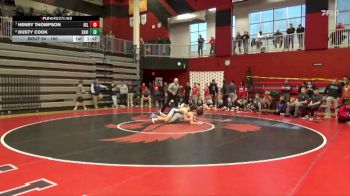 190 lbs Quarterfinal - Henry Thompson, Iowa City, Liberty vs Dusty Cook, Xavier, Cedar Rapids