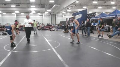 132 lbs Round 5 (10 Team) - Aidan Lee, Savage WA Black vs Luis Damas, CTWHALE Green