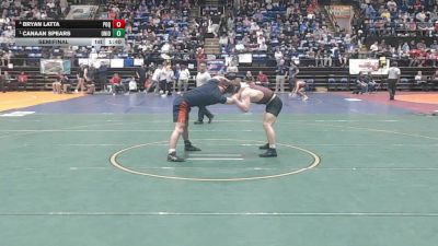 2 - 150 lbs Semifinal - Canaan Spears, Union vs Bryan Latta, Poquoson
