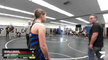 115-124 lbs Semifinal - Claire Shermak, Reverence Grappling vs Michelle Mendez, Wolves Den Wrestling Club