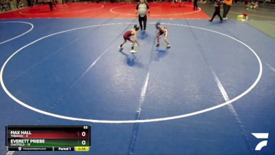 65 lbs Quarterfinals (8 Team) - Max Hall, TMBWWG vs Everett Priebe, Chatfield