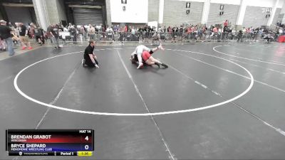 285 lbs Round 3 - Brendan Grabot, Wisconsin vs Bryce Shepard, Menomonie Wrestling Club