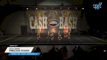 Texas Empire - Princess Power [2025 L1 Mini - Novice - Restrictions - D2 Day 1] 2025 Cheer Power Cash Bash Showdown Galveston