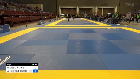 GLENN ONEIL PIERCE vs ALEXANDRE PEDROSO DUARTE 2024 Pan IBJJF Jiu-Jitsu No-Gi Championship