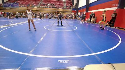 100 lbs Consolation - Cooper Ellenburg, Keystone Wrestling Club vs Raeya Perkins, HURRICANE WRESTLING ACADEMY