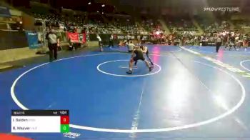 125 lbs Rd Of 64 - Isaac Balden, Gold Rush Wrestling Academy vs Brock Weaver, Unattached