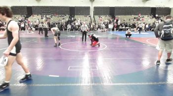 128-H lbs Consi Of 16 #2 - Aundre Hill, Paulsboro vs Joey Lenio, Tiger Wrestling Club (TWC)