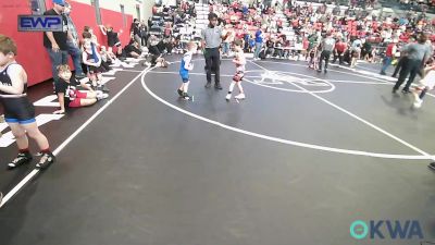 55 lbs Semifinal - Luke Crain, Skiatook Youth Wrestling vs Baker Bell, Dark Cloud Wrestling Club