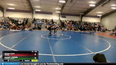 120 lbs Champ. Round 1 - Moses Limmer, Natrona County vs Adam Tutt, Laramie