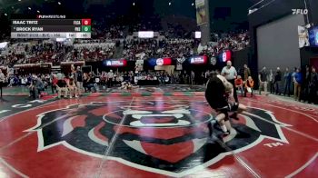 Cons. Round 1 - Isaac Tritz, Florence-Carlton vs Brock Ryan, Plains / Hot Springs