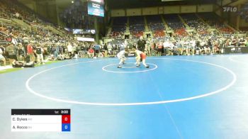 120 lbs Cons 64 #1 - Charlie Dykes, Missouri vs Anthony Rocco, Ohio
