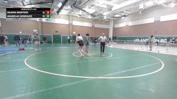 120 lbs Cons. Round 3 - Anabelah Gonzalez, Palmdale vs Juliana Montoto, La Cañada