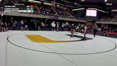 58 lbs 7th Place - Hayden Long, Hanover vs Kamden Maloney, Blossberg