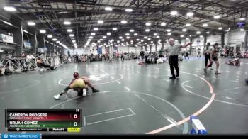 68 lbs Rd# 10- 4:00pm Saturday Final Pool - Urijah Gomez, Aggression Legionaries vs Cameron Rodgers, Minnesota Funky Singlets