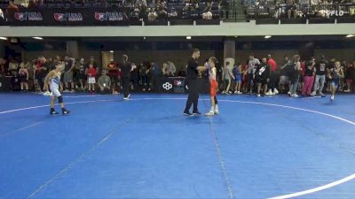 74 lbs Champ. Rd Of 16 - Koyie Thompson, Big Game Wrestling Club vs Johnny Messina, The Outsiders Wrestling Club